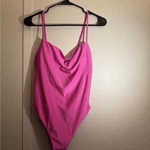 Shade & Shore Pink One Piece Swimsuit